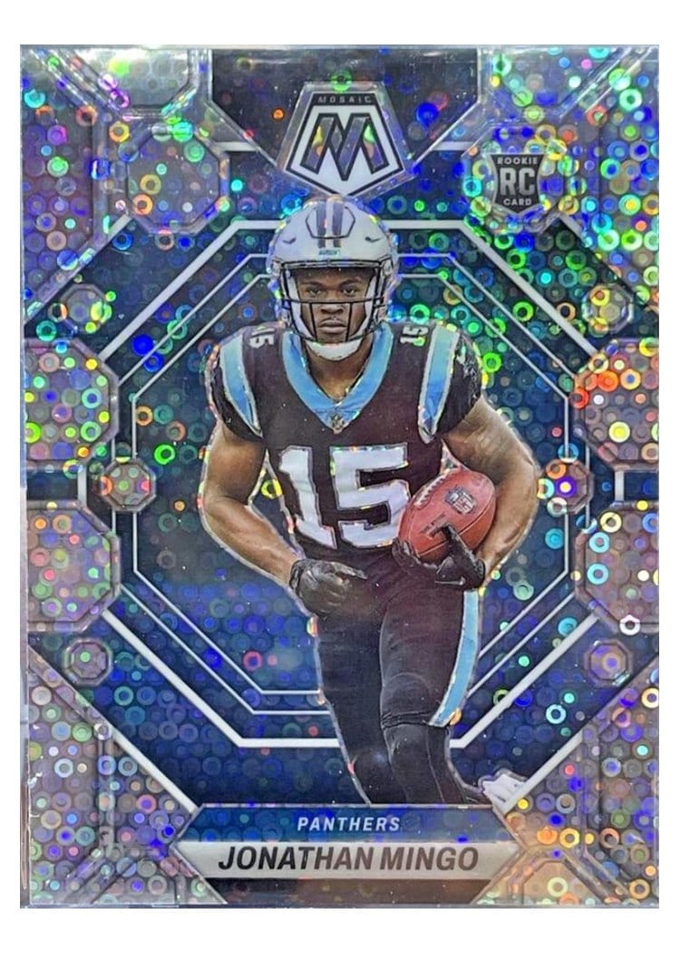 2023 Panini Mosaic Base Set Jonathan Mingo #336 card