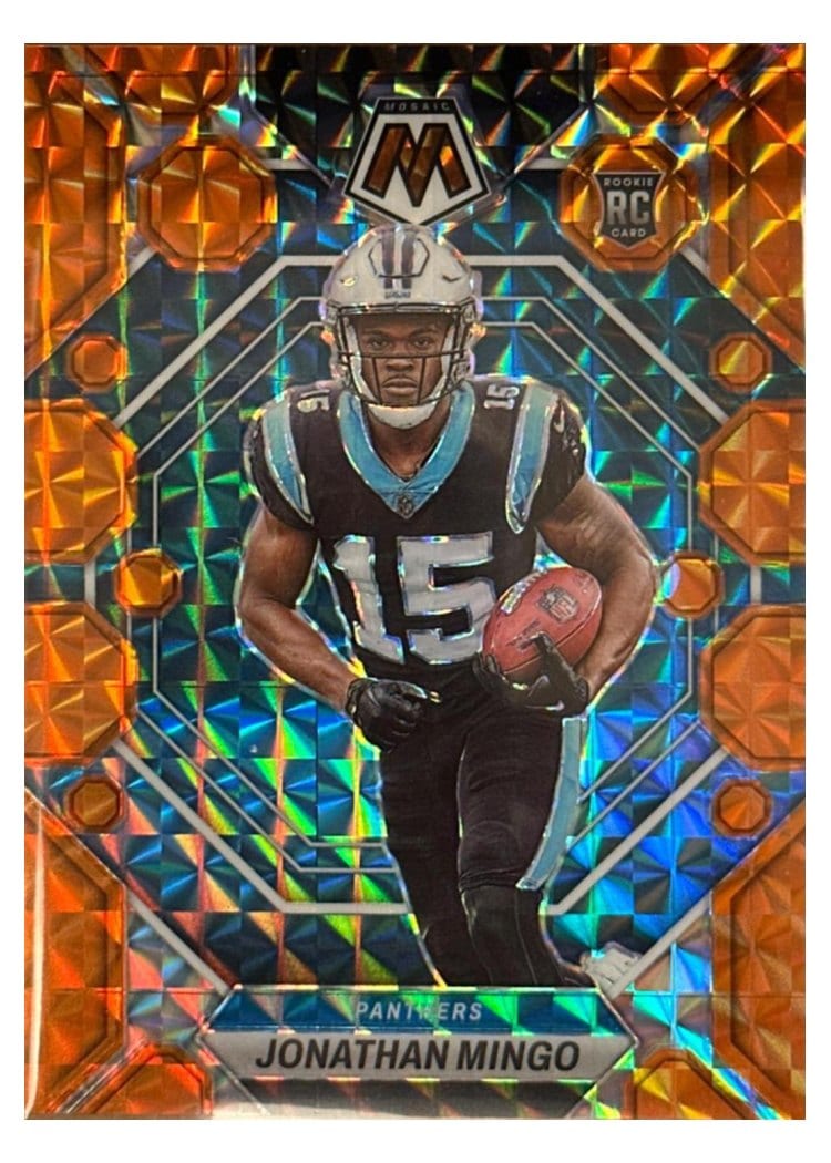 2023 Panini Mosaic Base Set Jonathan Mingo #336 card