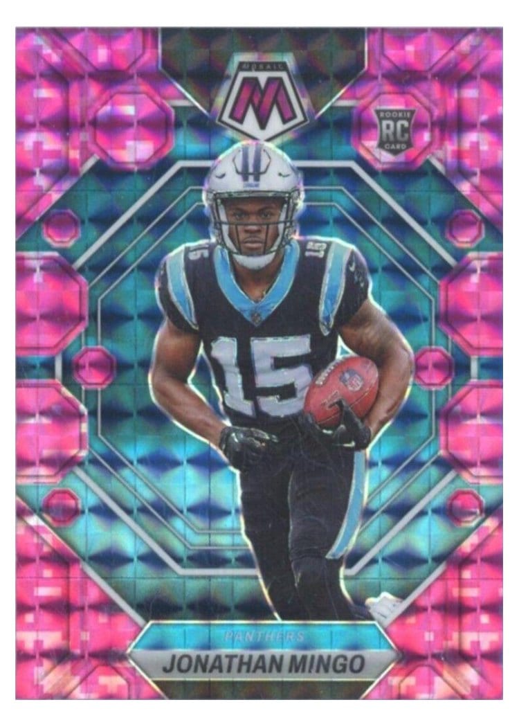 2023 Panini Mosaic Base Set Jonathan Mingo #336 card