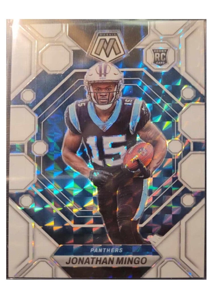 2023 Panini Mosaic Base Set Jonathan Mingo #336 card