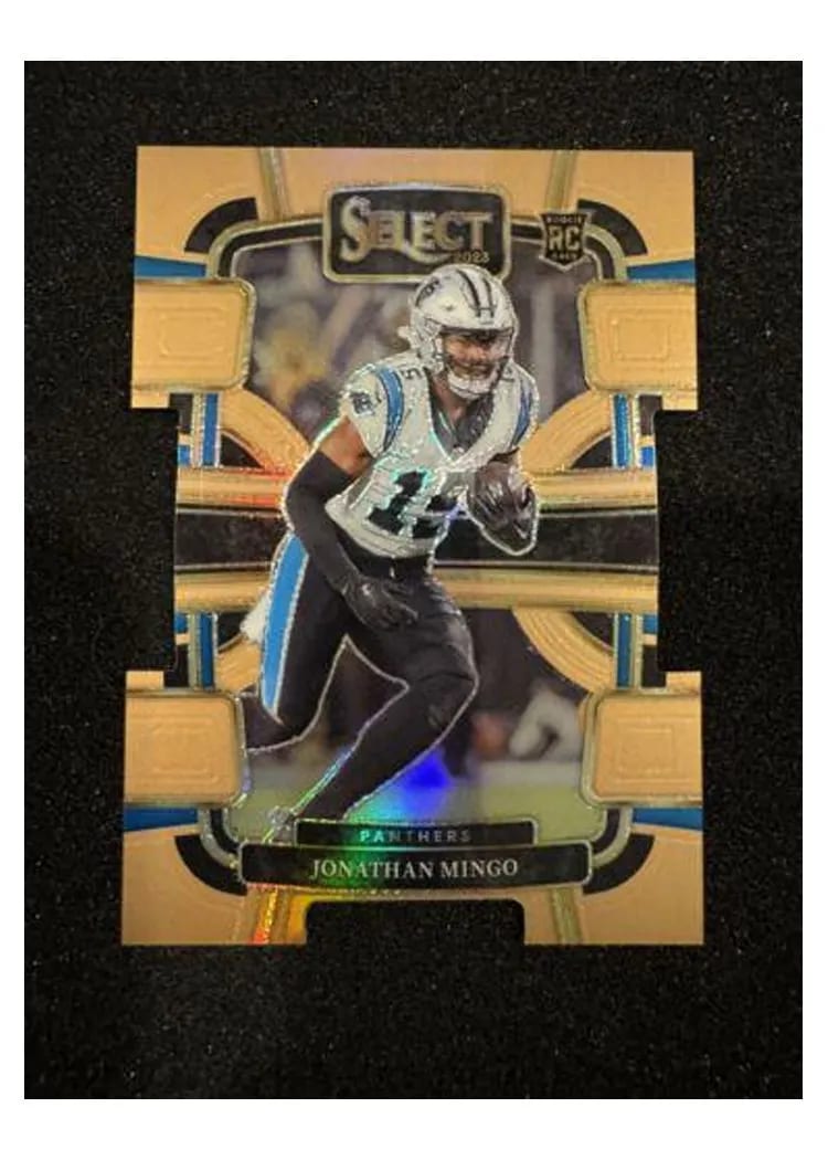 2023 Panini Select Base Set Jonathan Mingo Copper Prizm Die-Cut #16 card