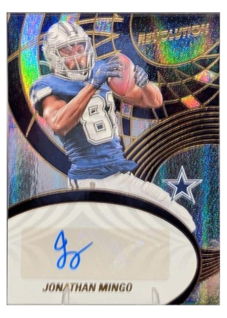2025 Panini Revolution Autographs Jonathan Mingo #13