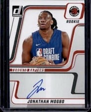 2024-25 Donruss Next Day Autographs Jonathan Mogbo #NDA-JMT card