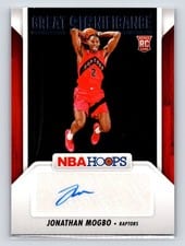 2024-25 Hoops Great SIGnificance Jonathan Mogbo #GS-JMR card