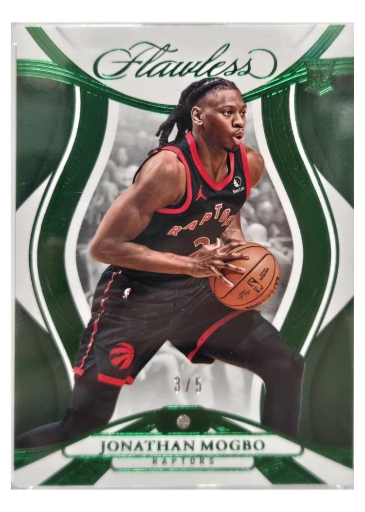 2024-25 Panini Flawless Base Gems Jonathan Mogbo #73 card