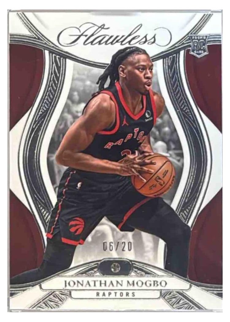 2024-25 Panini Flawless Base Gems Jonathan Mogbo #73 card