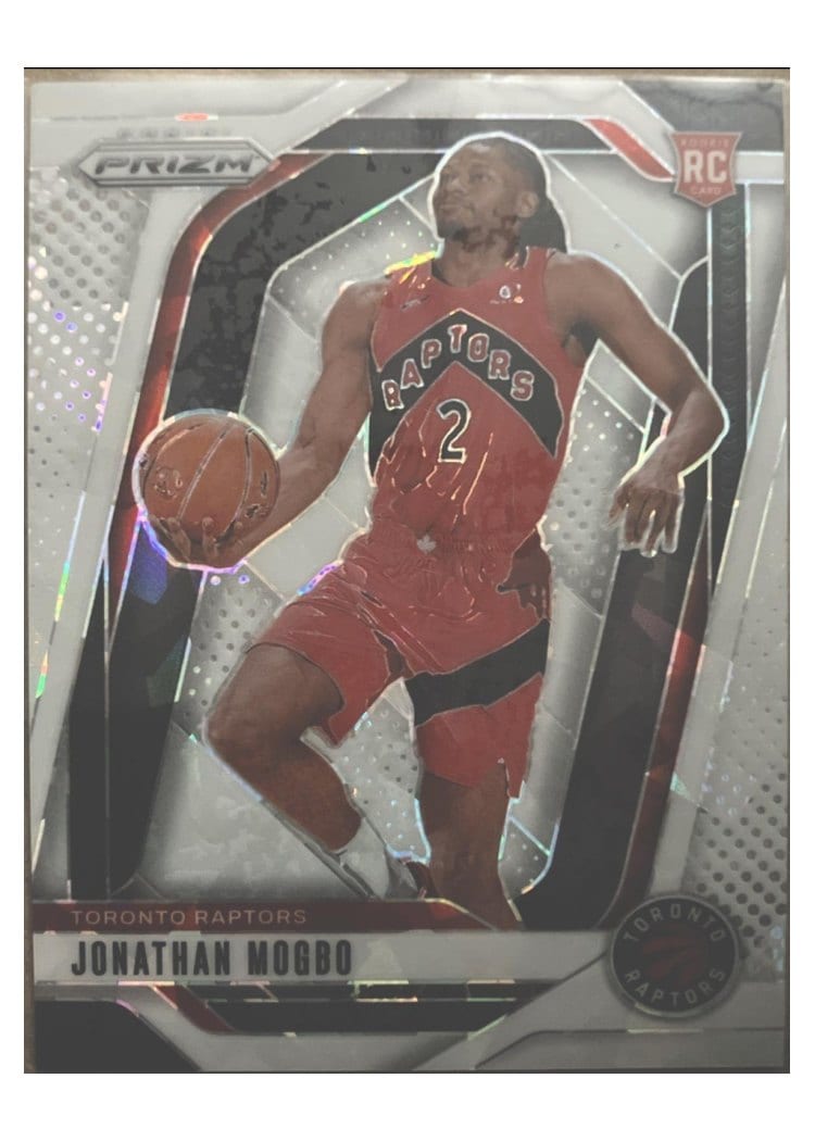 2024-25 Panini Prizm Base Set Jonathan Mogbo White Ice #260 card