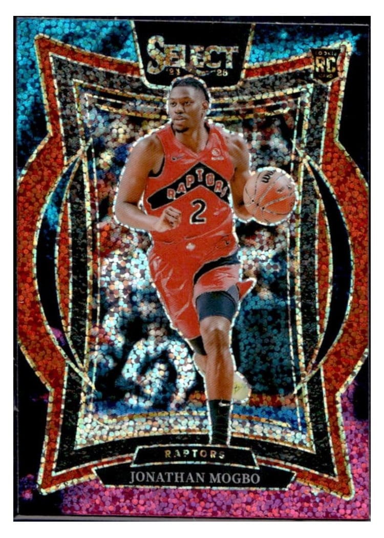 2024-25 Panini Select Base Set Jonathan Mogbo Cosmic Prizm #87 card