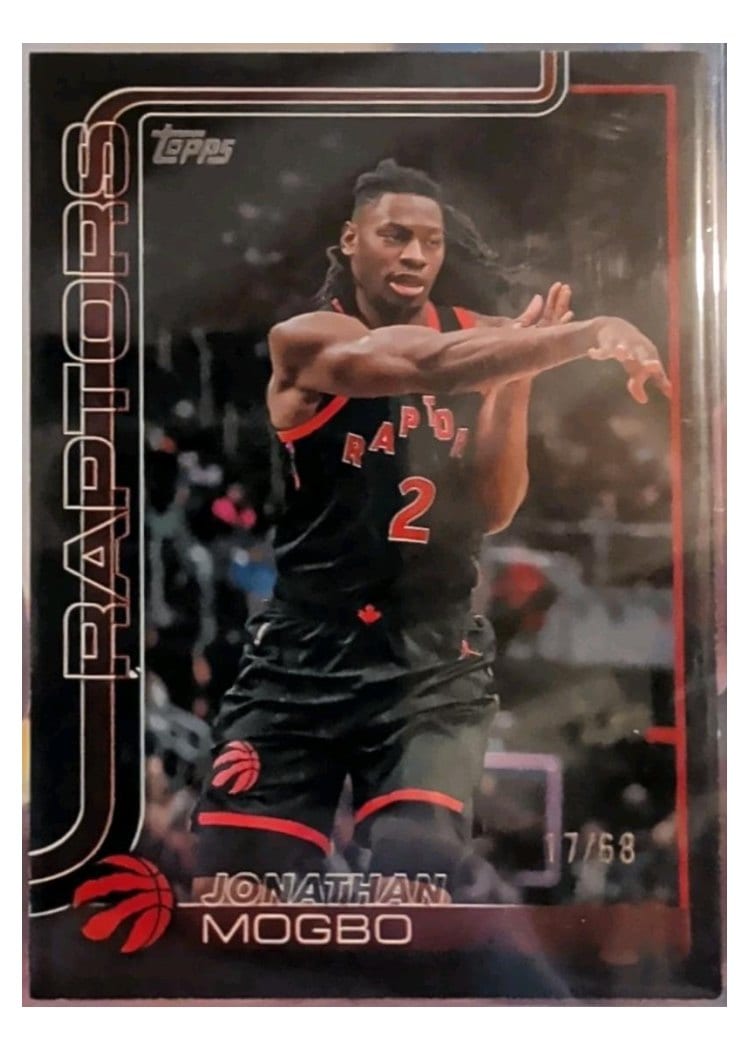 2025-26 Topps Base Set Jonathan Mogbo Black #29 card