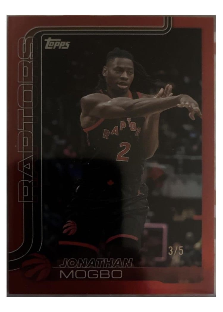 2025-26 Topps Base Set Jonathan Mogbo #29 card