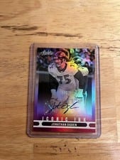 2022 Panini Absolute Iconic Ink Jonathan Ogden #II-JO card