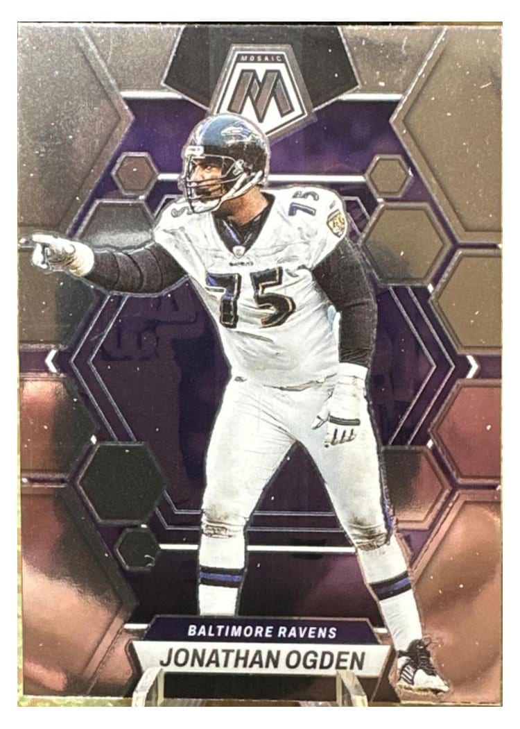 2023 Panini Mosaic Base Set Jonathan Ogden #20 card