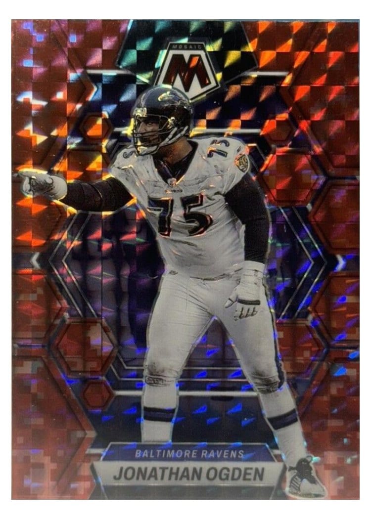 2023 Panini Mosaic Base Set Jonathan Ogden #20 card