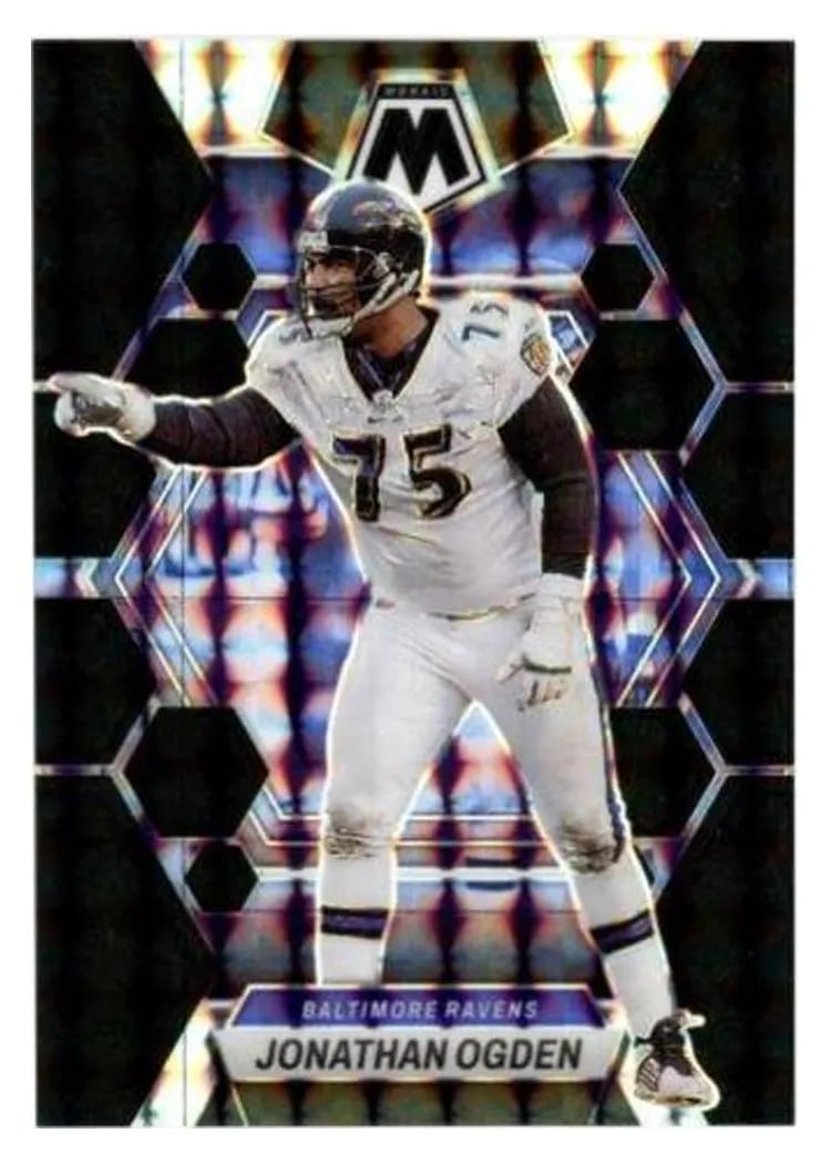 2023 Panini Mosaic Base Set Jonathan Ogden #20 card