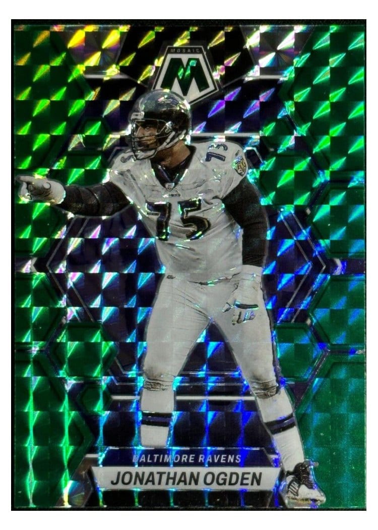 2023 Panini Mosaic Base Set Jonathan Ogden #20 card