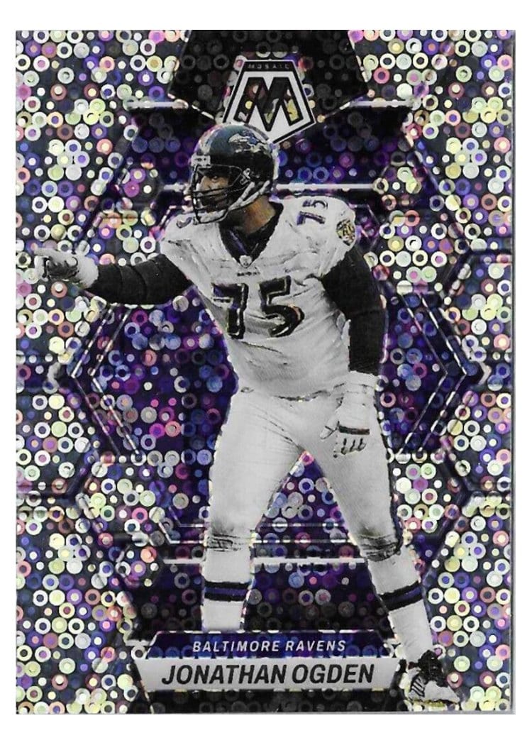 2023 Panini Mosaic Base Set Jonathan Ogden #20 card