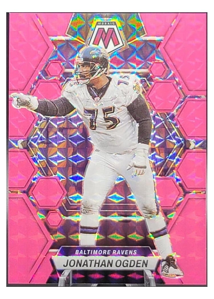 2023 Panini Mosaic Base Set Jonathan Ogden #20 card