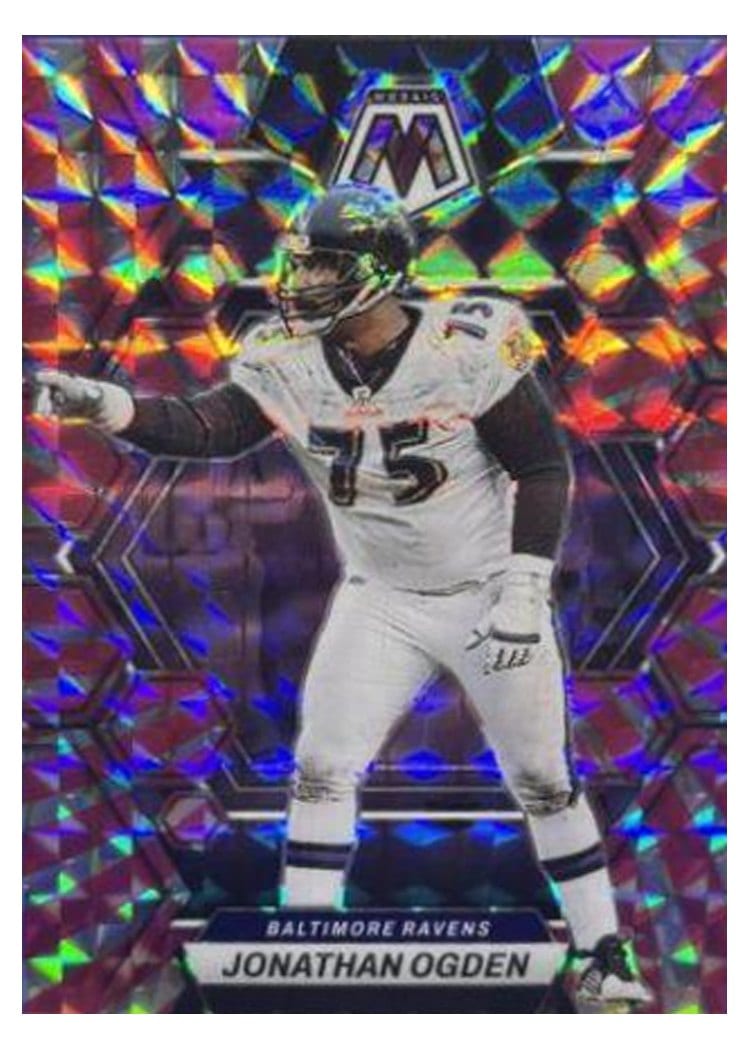 2023 Panini Mosaic Base Set Jonathan Ogden #20 card