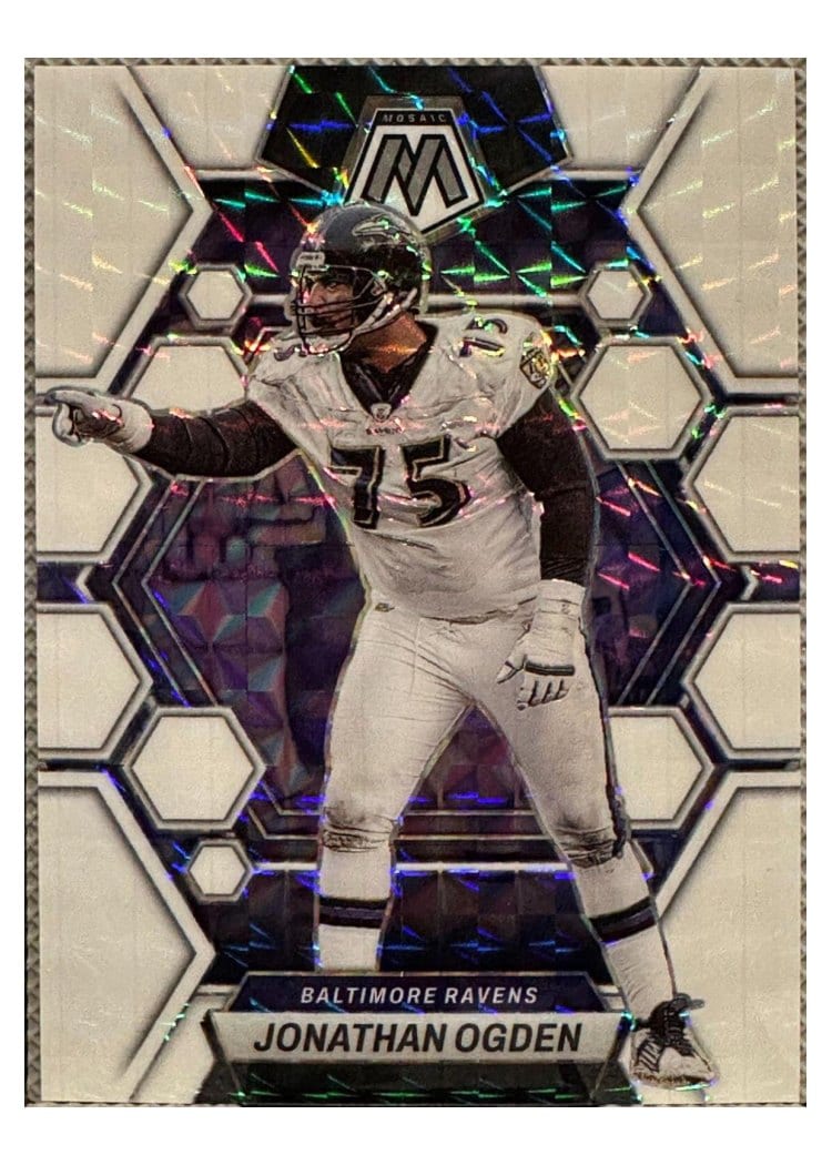 2023 Panini Mosaic Base Set Jonathan Ogden #20 card