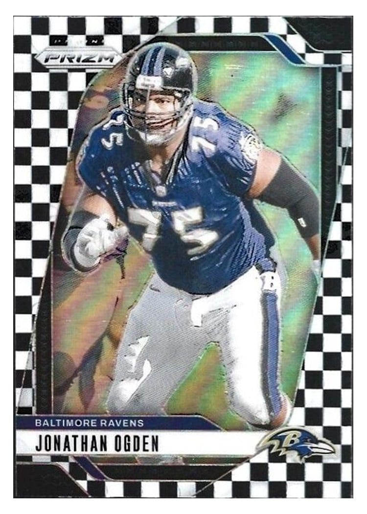 2024 Panini Prizm Base Set Jonathan Ogden #25 card