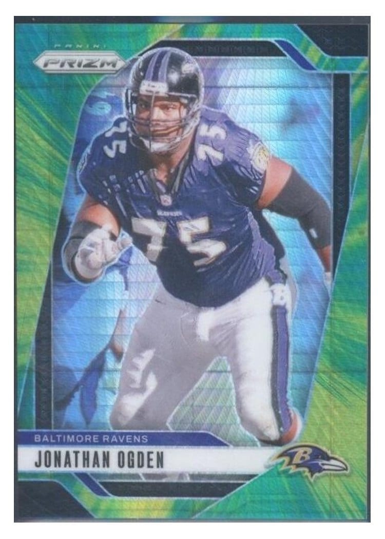 2024 Panini Prizm Base Set Jonathan Ogden #25 card