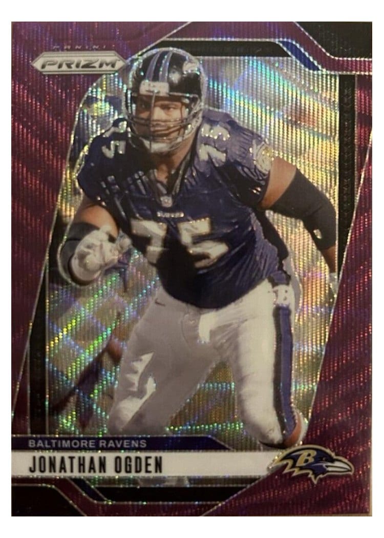 2024 Panini Prizm Base Set Jonathan Ogden #25 card