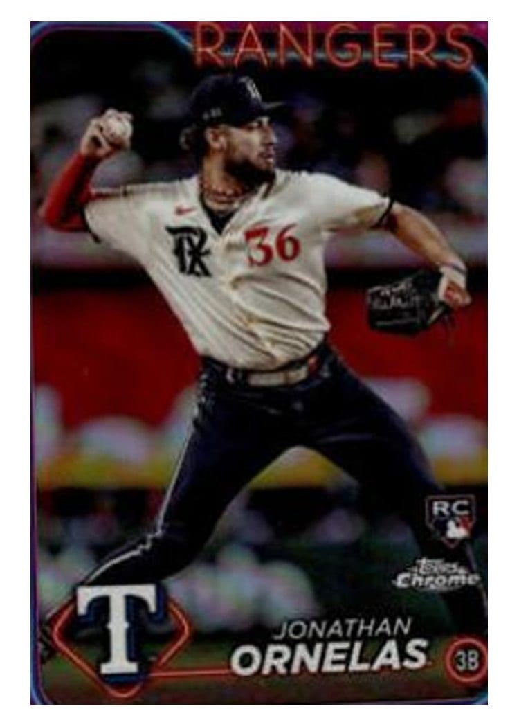 2024 Topps Chrome Base Set Jonathan Ornelas #74 card