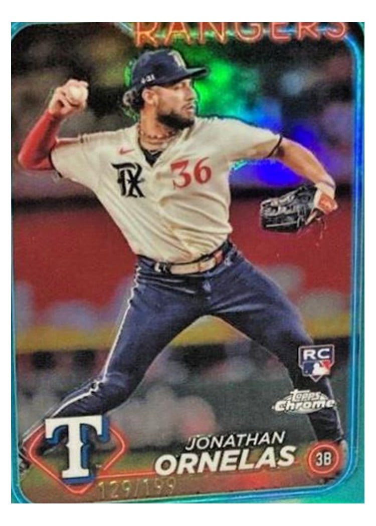 2024 Topps Chrome Base Set Jonathan Ornelas #74 card