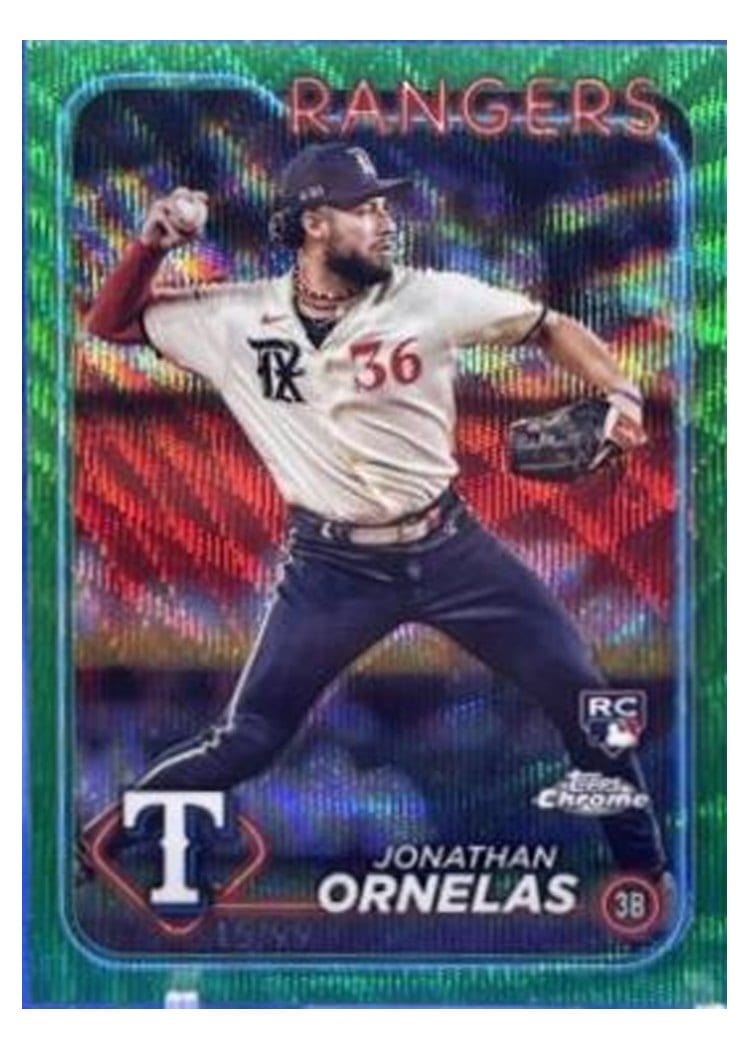 2024 Topps Chrome Base Set Jonathan Ornelas #74 card