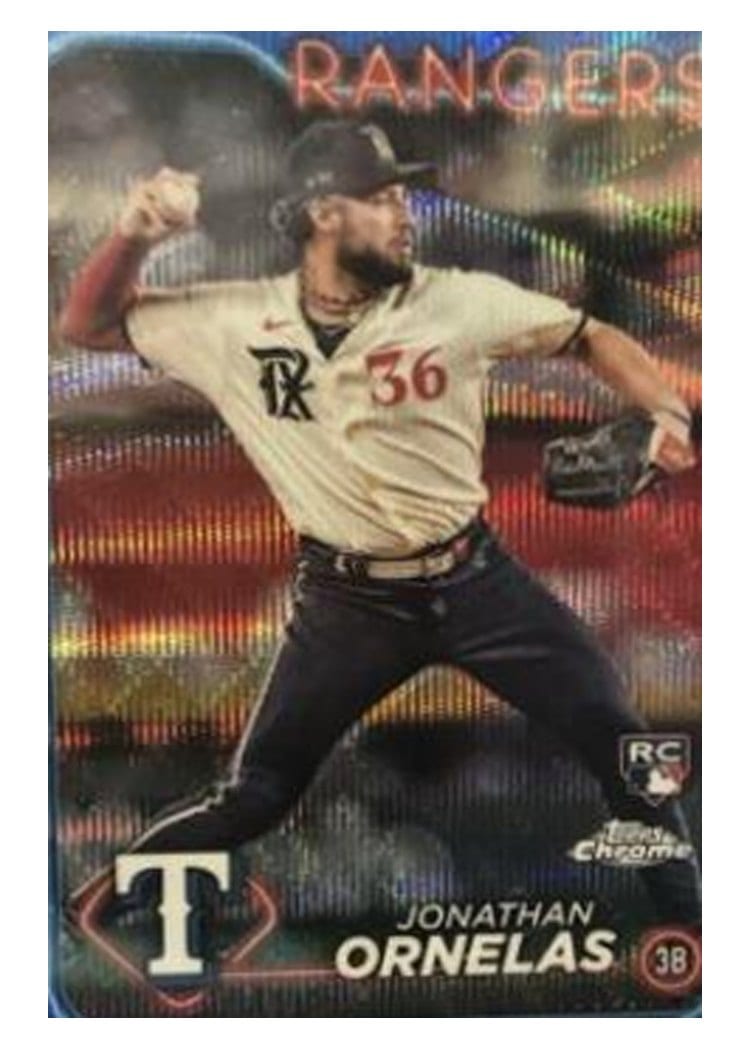 2024 Topps Chrome Base Set Jonathan Ornelas #74 card