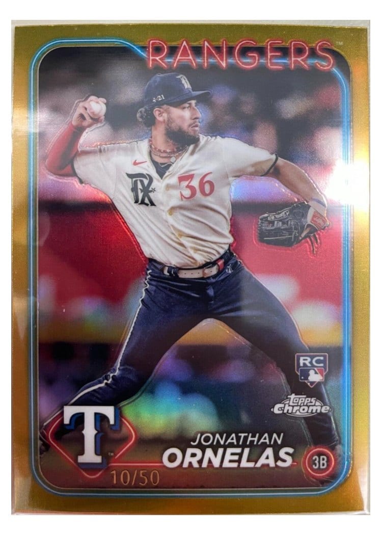 2024 Topps Chrome Base Set Jonathan Ornelas #74 card