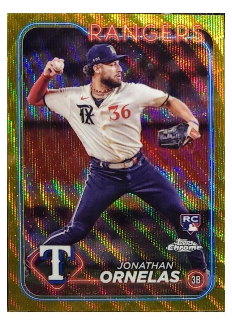 2024 Topps Chrome Base Set Jonathan Ornelas #74 card