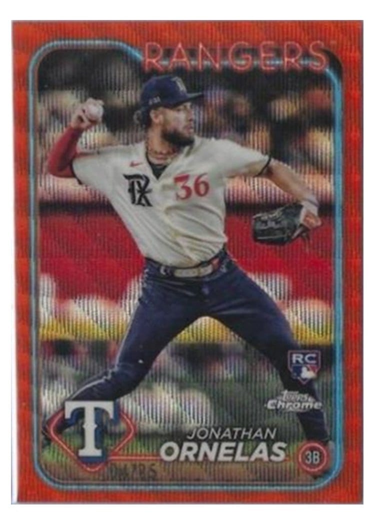 2024 Topps Chrome Base Set Jonathan Ornelas #74 card