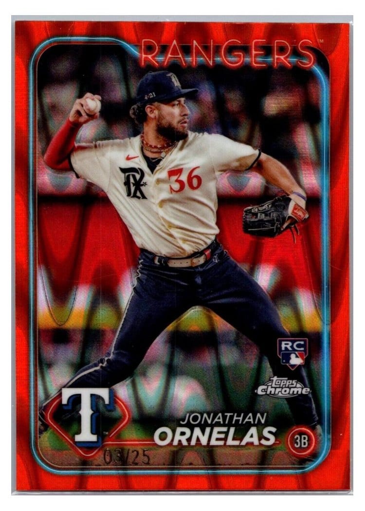 2024 Topps Chrome Base Set Jonathan Ornelas #74 card