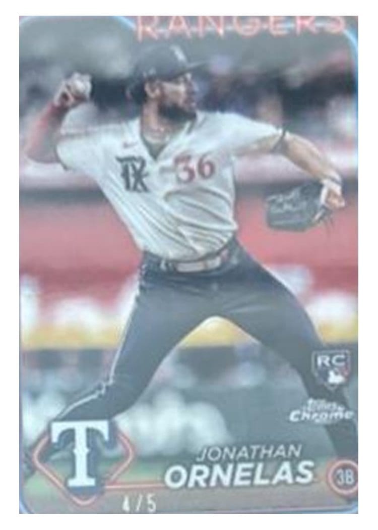 2024 Topps Chrome Base Set Jonathan Ornelas #74 card