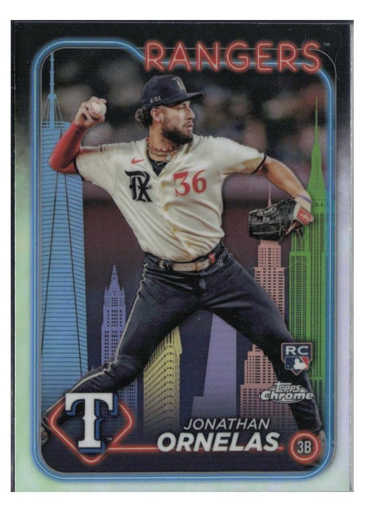 2024 Topps Chrome Base Set Jonathan Ornelas #74 card