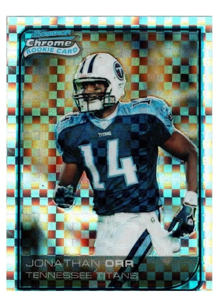 2006 Bowman Chrome Jonathan Orr #9 card