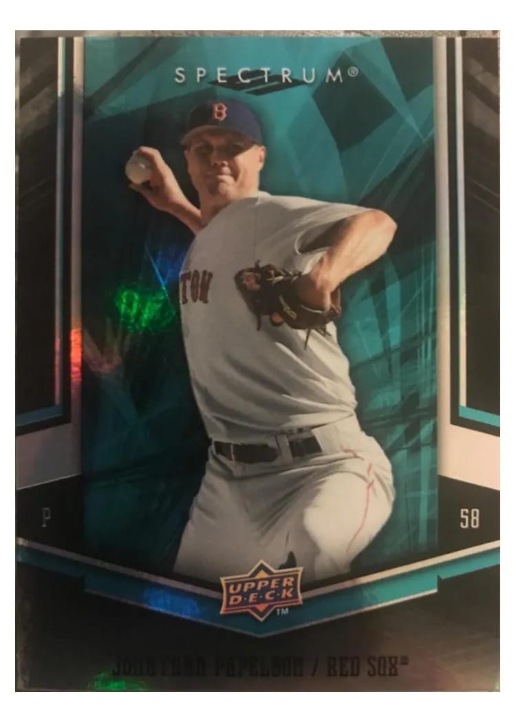 2008 Upper Deck Spectrum Jonathan Papelbon #15 card