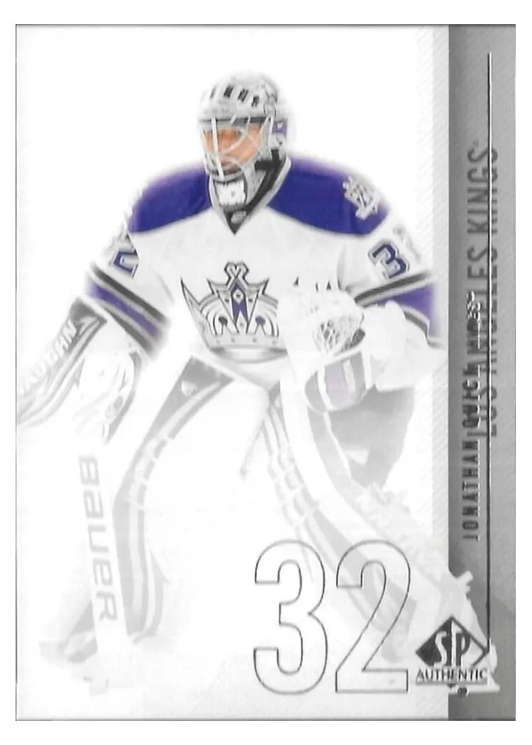 2010 SP Authentic Jonathan Quick #107 card