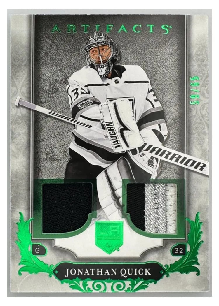2018-19 Upper Deck Artifacts Base Set Jonathan Quick #3 card