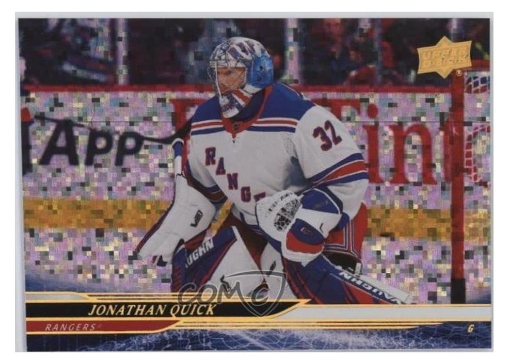 2024-25 Upper Deck Base Set Jonathan Quick #588 card