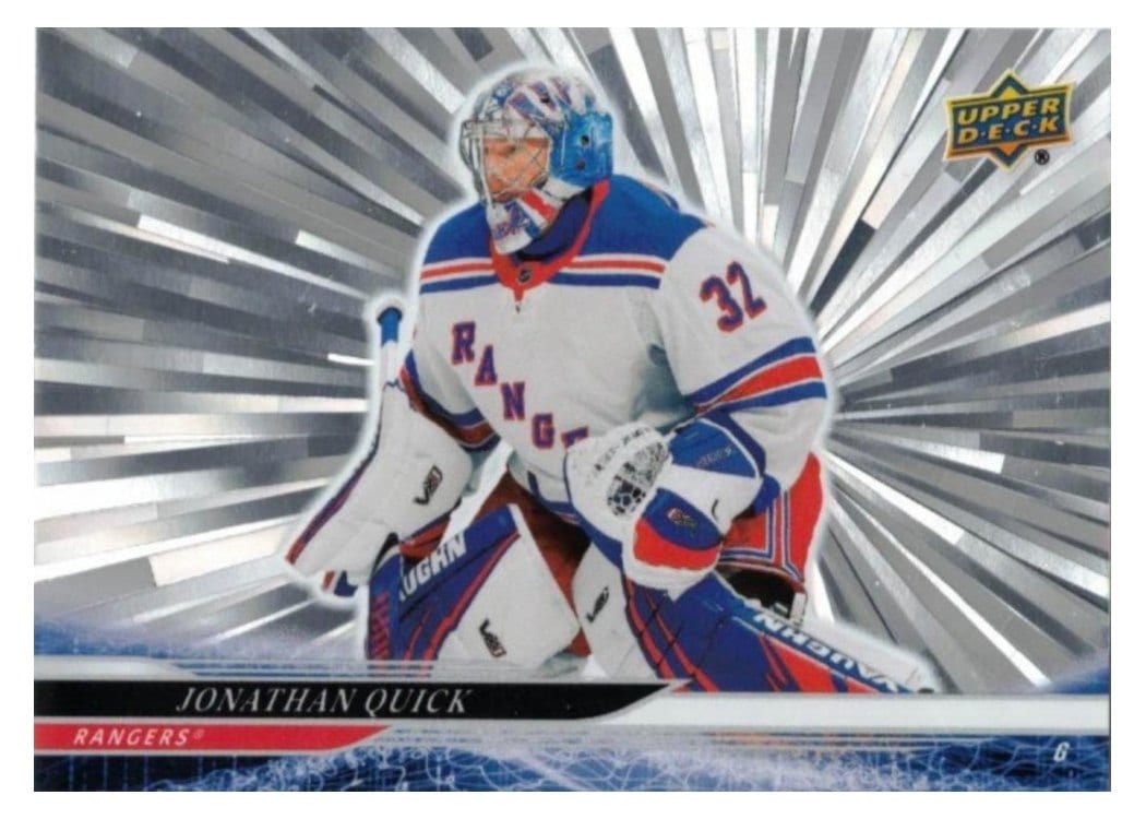 2024-25 Upper Deck Base Set Jonathan Quick #588 card