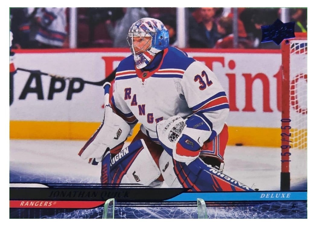 2024-25 Upper Deck Base Set Jonathan Quick #588 card
