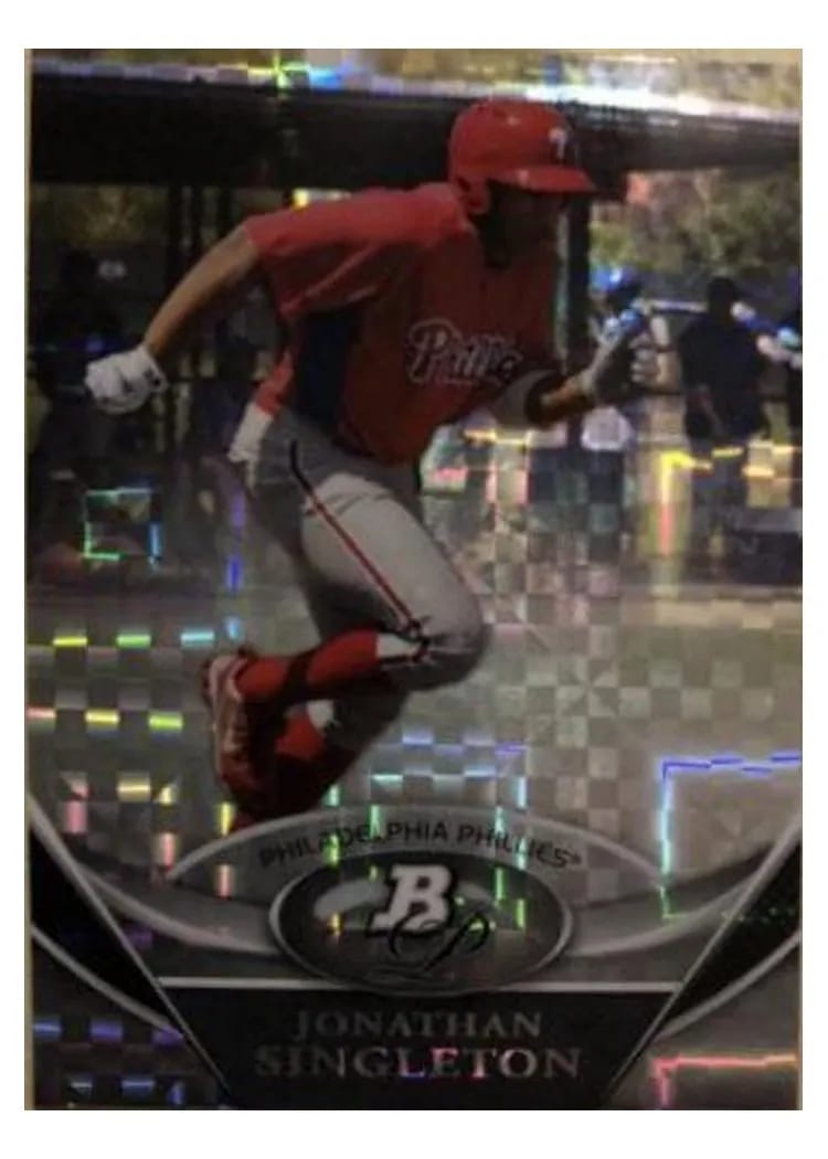 2011 Bowman Platinum Prospects Jonathan Singleton #BPP10 card
