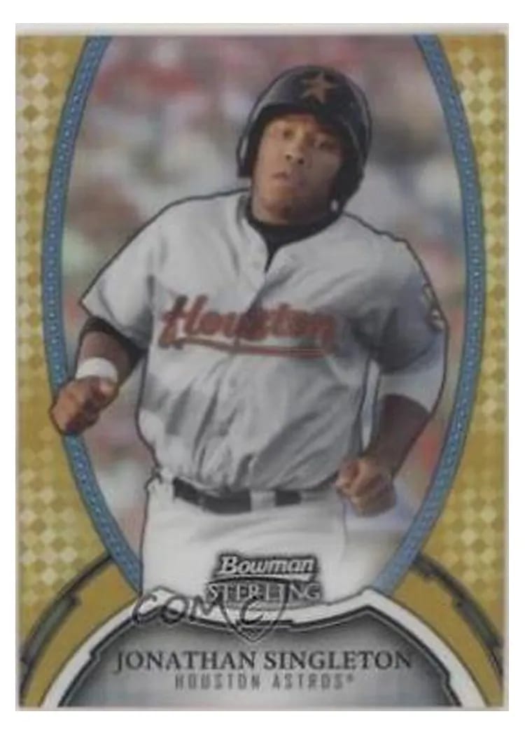 2011 Bowman Sterling Jonathan Singleton #10 card