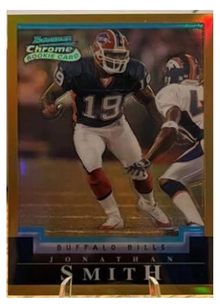 2004 Bowman Chrome Jonathan Smith #115 card