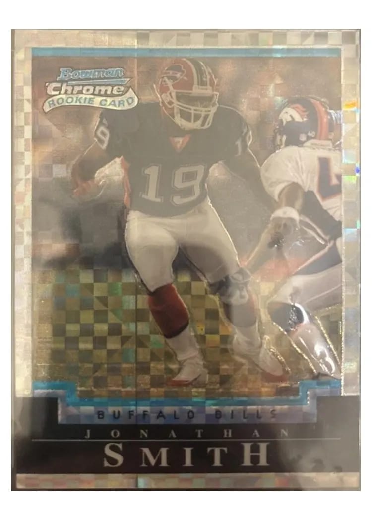 2004 Bowman Chrome Jonathan Smith #115 card
