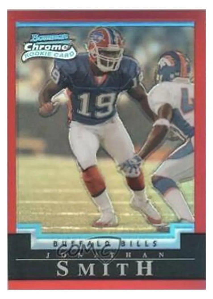 2004 Bowman Chrome Jonathan Smith #115 card