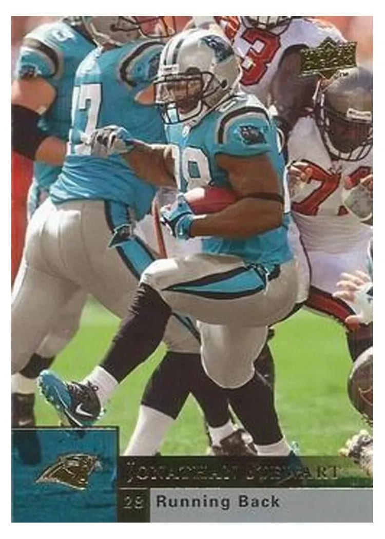 2009 Upper Deck Jonathan Stewart #29 card