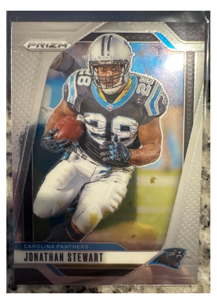 2024 Panini Prizm Base Set Jonathan Stewart #45 card
